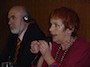 Dinah and Lajos on the first Round Table